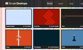 Wallpaper Simple Desktops シンプルなデスクトップ用壁紙 Mblog